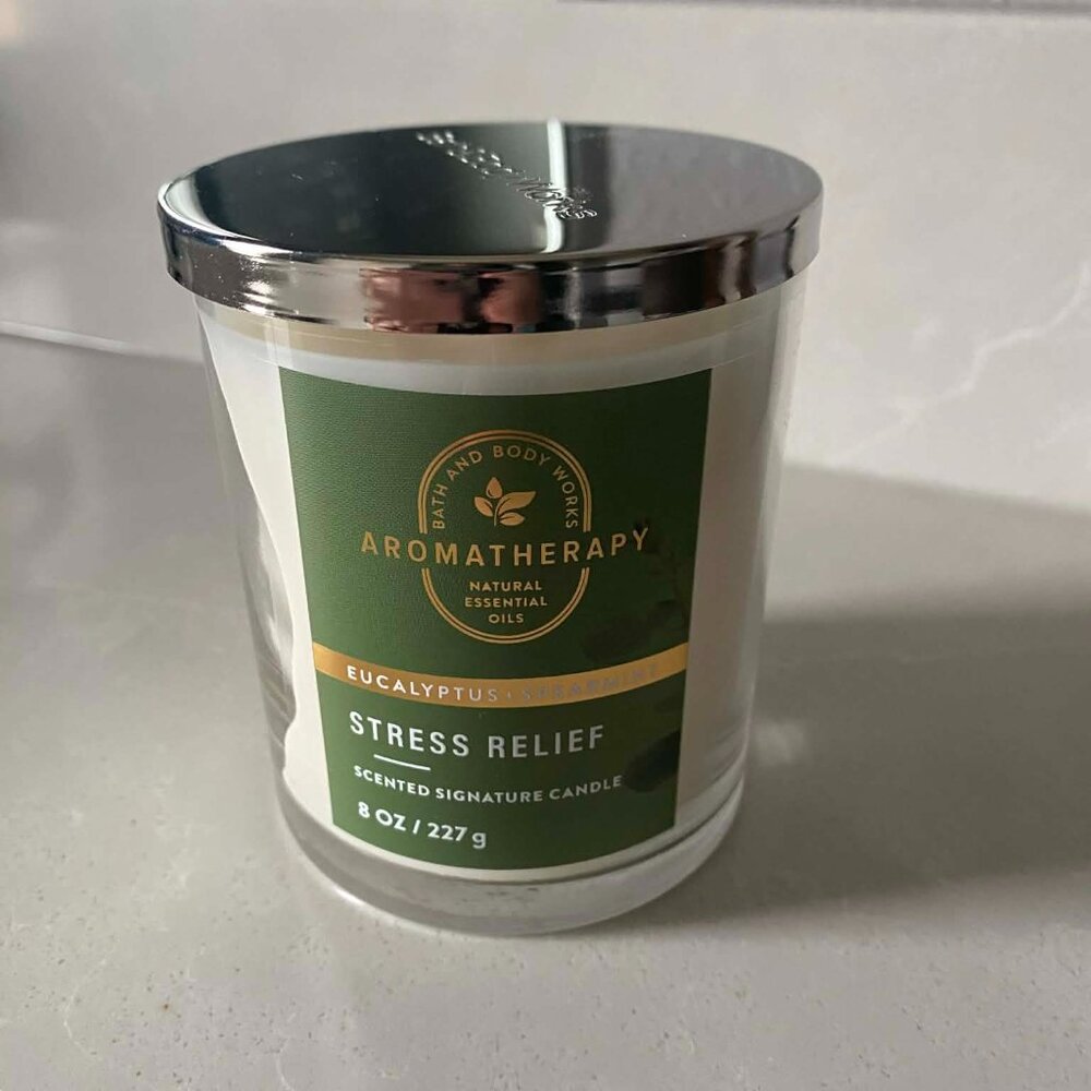 Bath & Body Works Candle Stress Relief 8oz